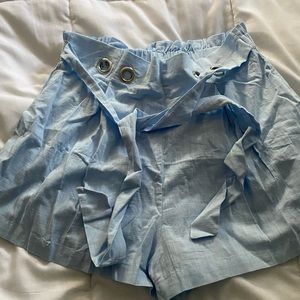Blue shorts